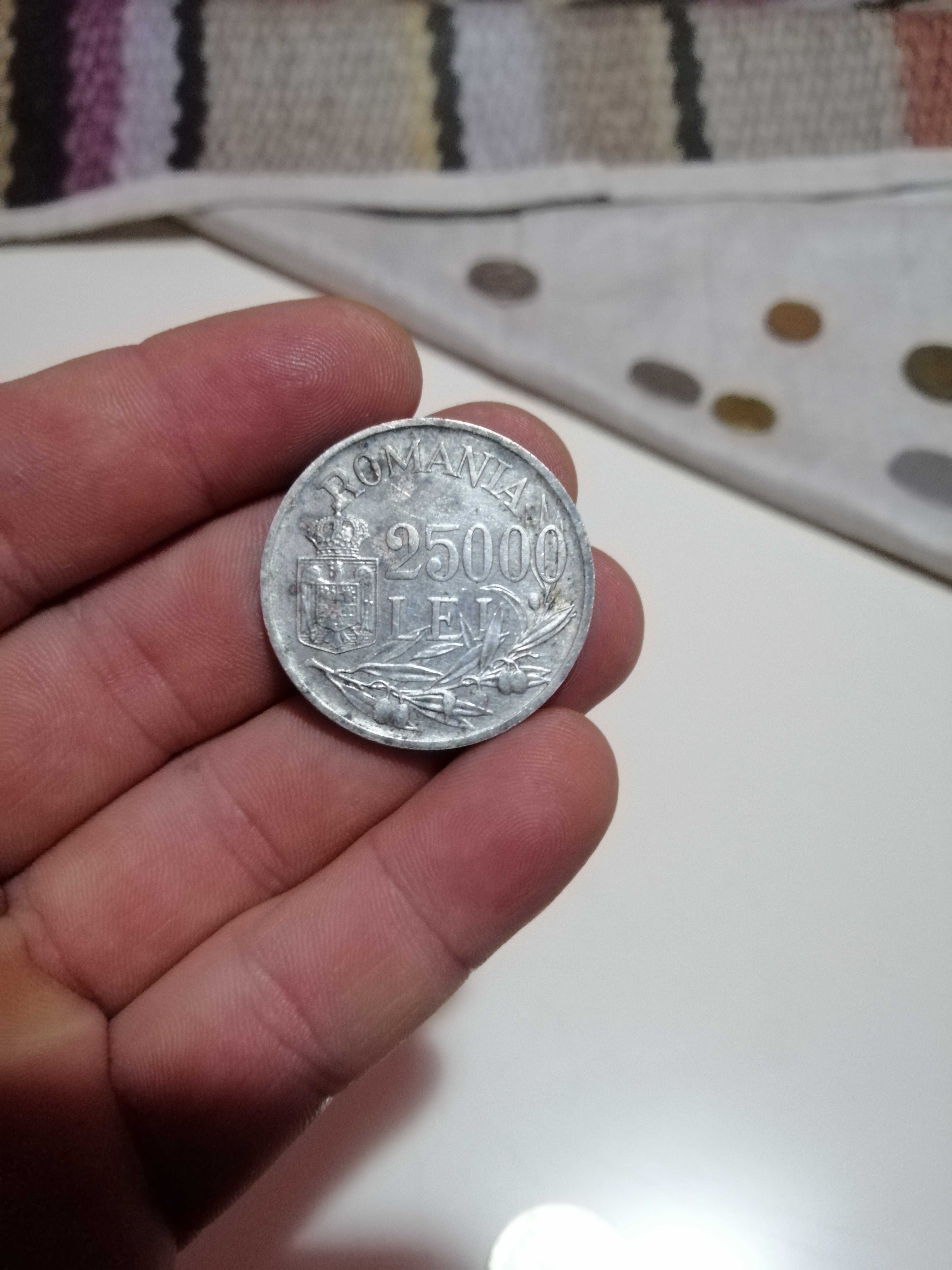 Moneda de argint de 25.000 de lei din anul 1946