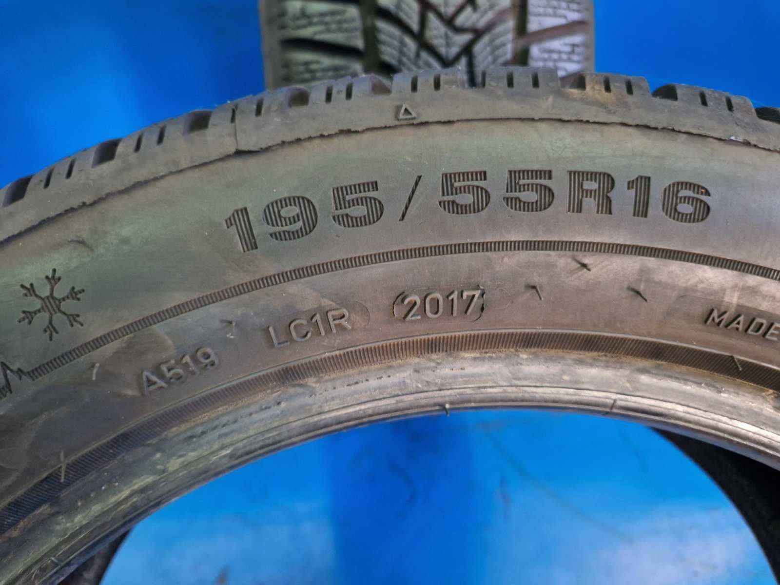 2 Dunlop R16 195/55
зимни гуми DOT2017