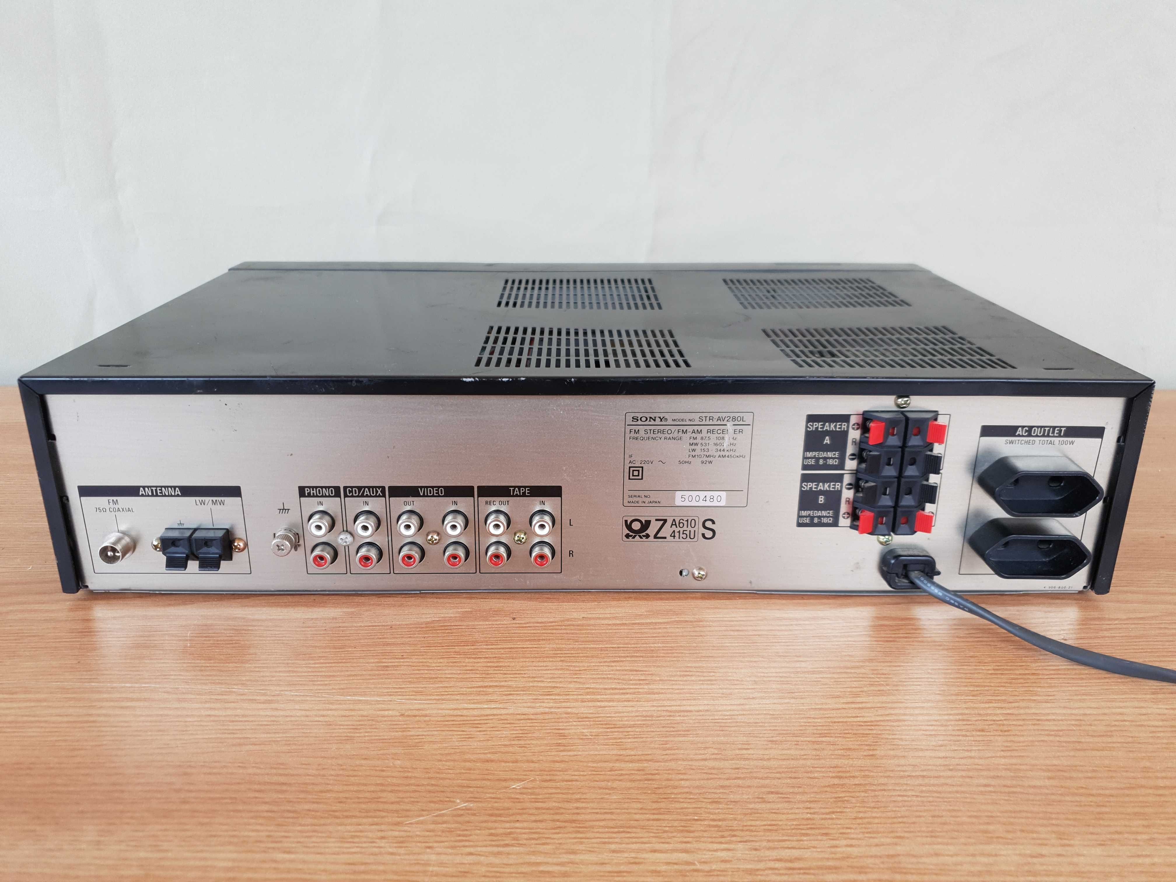 Amplituner-amplificator-statie-putere SONY