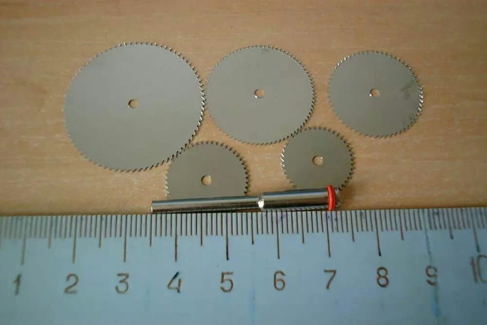 Отрезные абразивные диски насадки для гравер бор машинки дремель пила