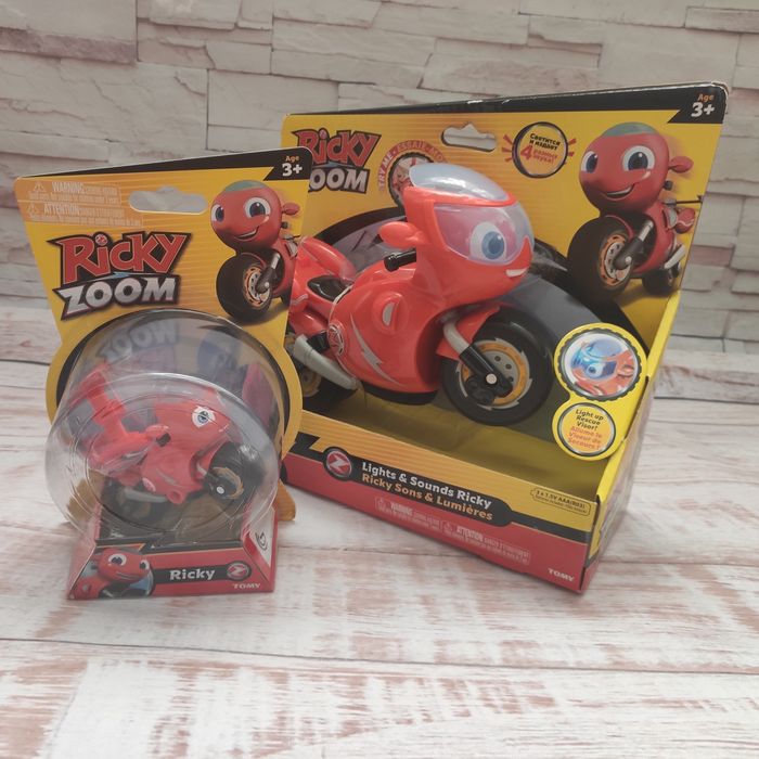 Мотоцикл Рикки Зум свет, звук