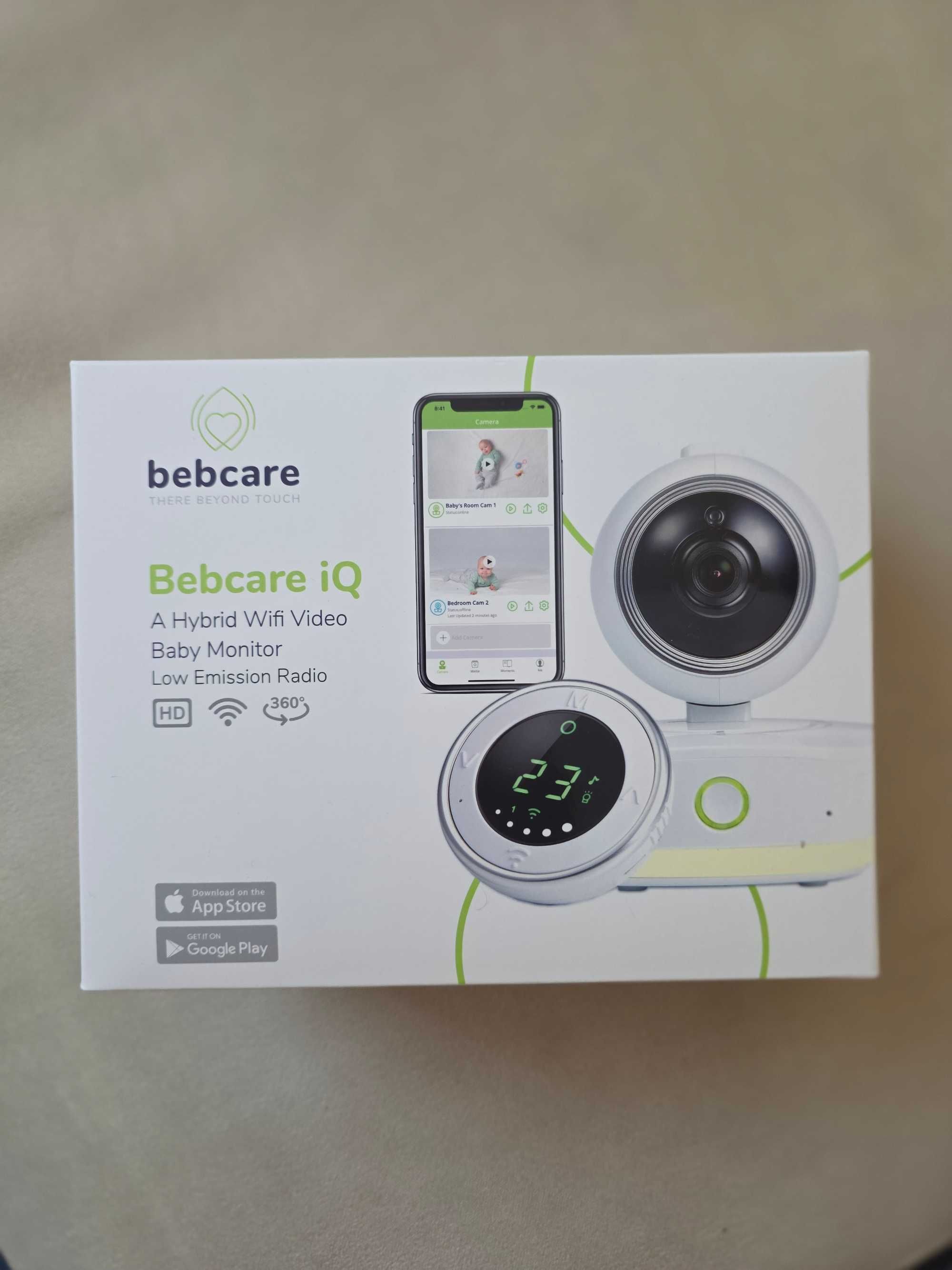 Продавам бебефон Bebcare iQ WiFi HD бебефон с 12 месеца гаранция