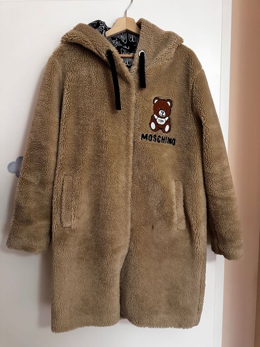 Palton teddy coat moschino