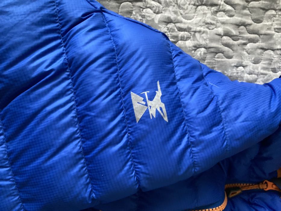 Vind geaca puf natural barbati L Simond- Decathlon