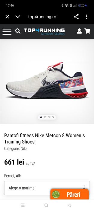 Adidași Nike măsura 39