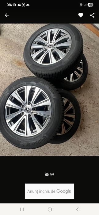 Jante Mercedes G-Class W463 W465 anvelope iarna Noi 265 55 19