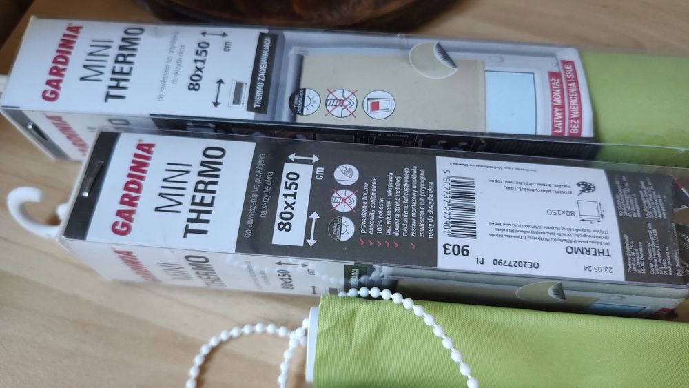 2  jaluzele THERMO 80x 150 cm./ 2 buc.