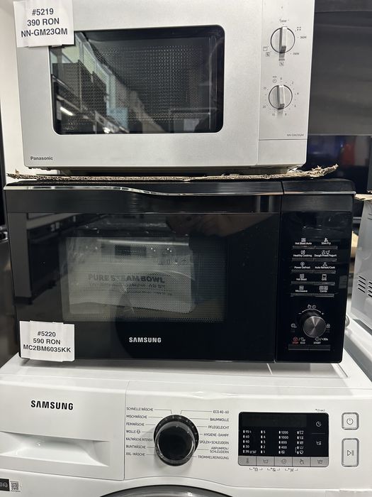 Cuptor combinat (microunde + grill + aer cald) Samsung MC2BM6035KK/EG