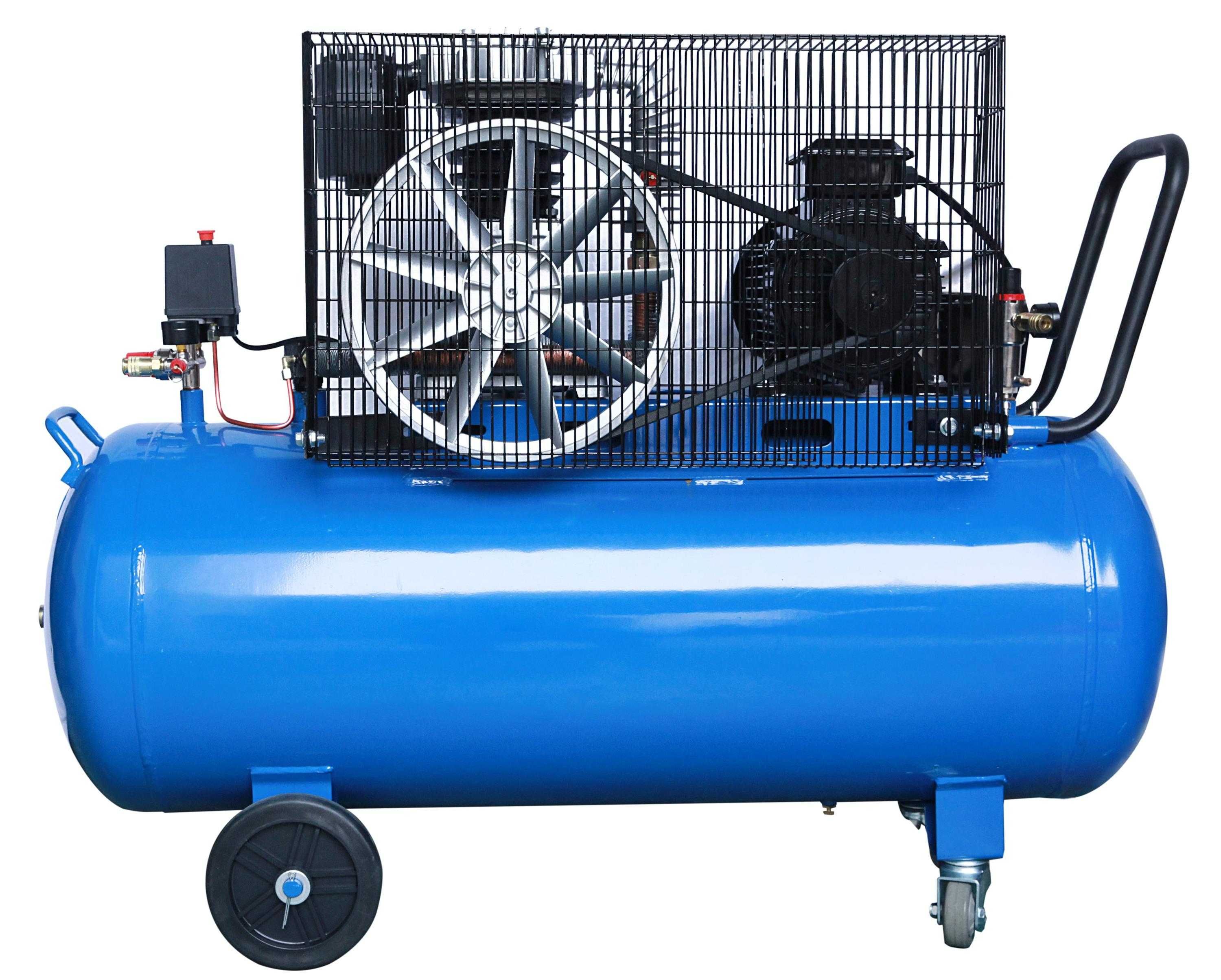 Compresor de aer 200 litri 4kw AIRMAX 380V AER REFULAT 515 lit/min