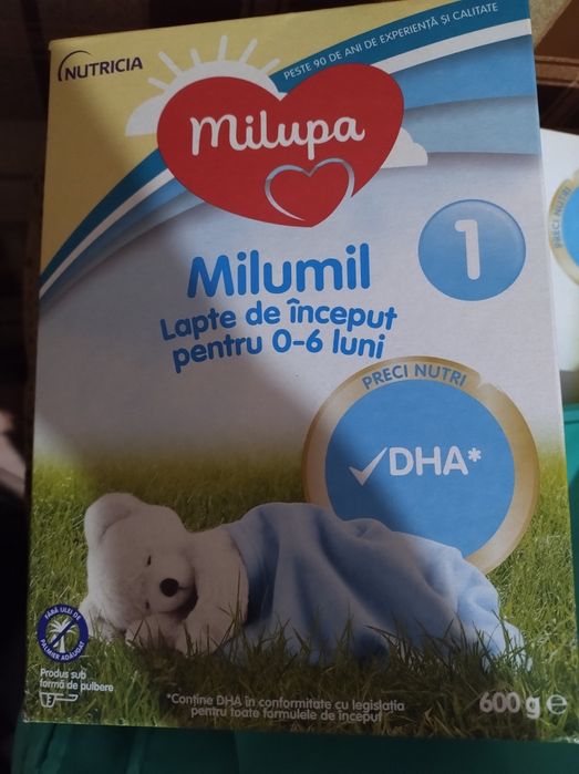 Vând 3 cutie de milumil Nr 1 noi am trecut la Nr 2 35 de lei cutia