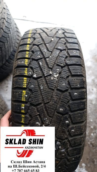 Шины б/у 235/65/17 — зимние (липучки, шипы) Европа / Япония