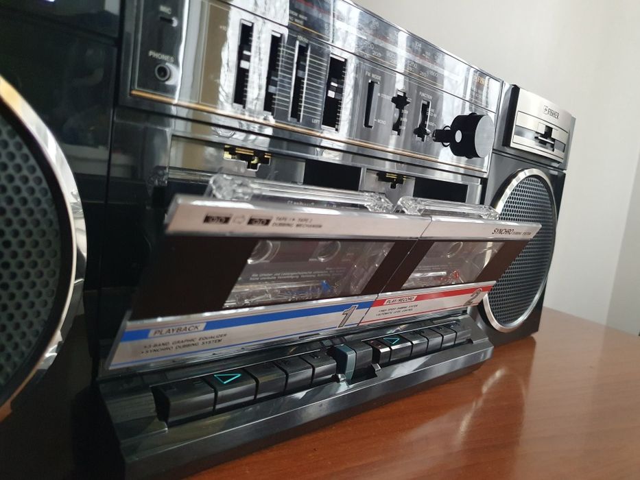 Radiocasetofon Fisher Impecabil pentru colectionari
