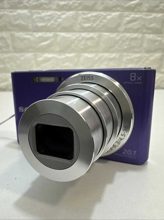 SONY Cybershot W830 лилав компактен дигитален фотоапарат камера НОВ