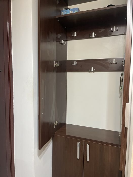 Pantofar + cuier lemn pal