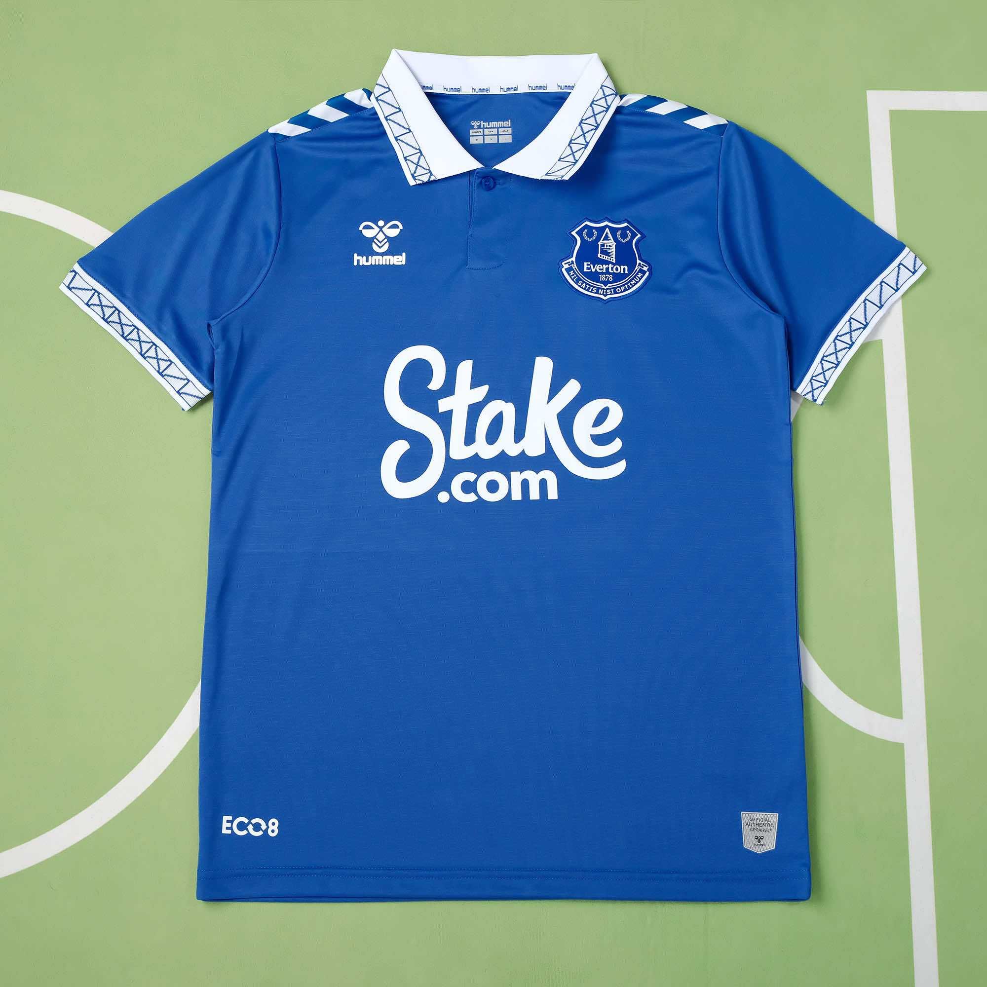 Tricou fotbal Hummel Everton 23/24 Home Kit