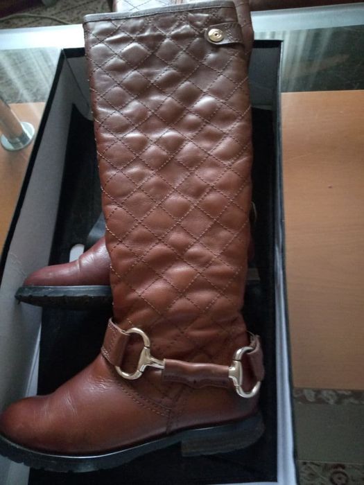 Сапоги натуральная кожа