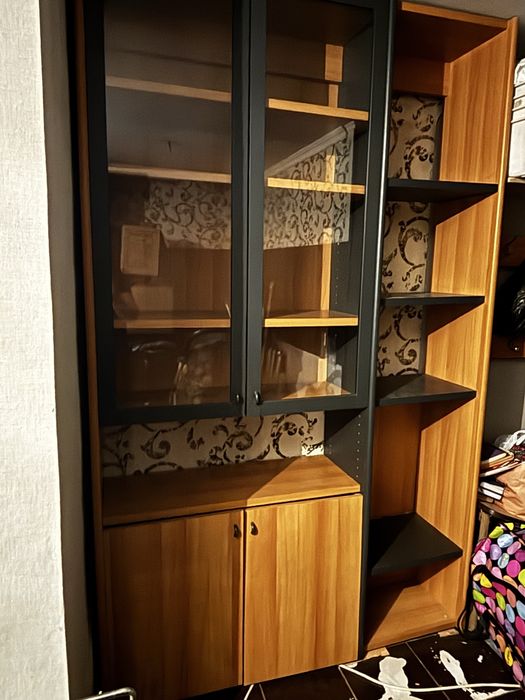 Шкаф для посуды. Шкаф для книг. Секретер. Шкаф буфет. Сервант