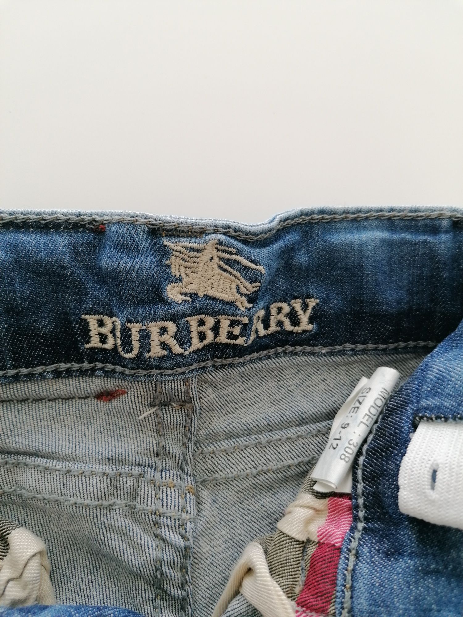 Дънки за бебе Burberry