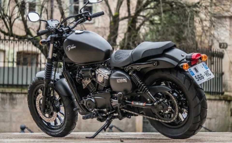 Motocicleta Hyosung GV300S Bobber 300 V-Twin, Negru, CIV