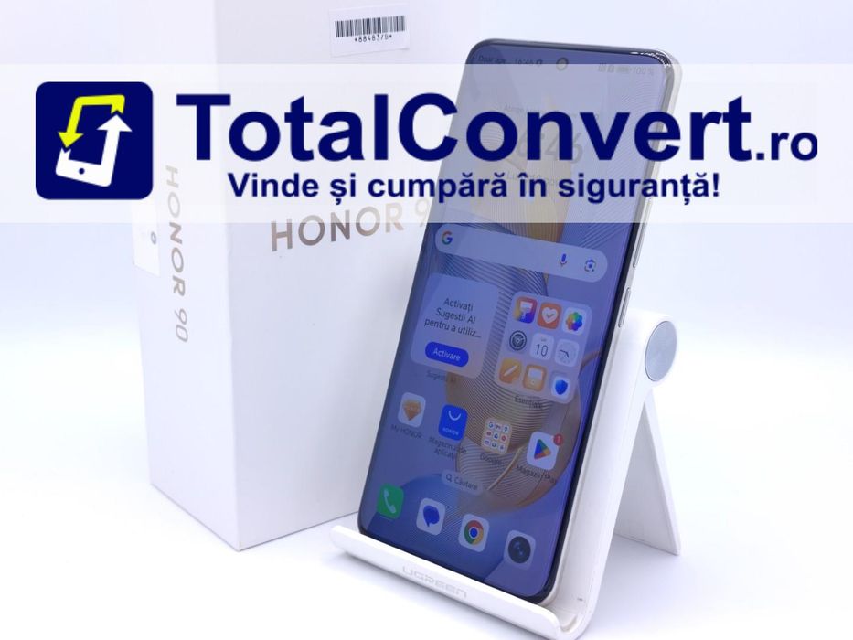 Honor 90 512GB Diamond Silver 12GB Dual, Garantie 24 luni | #D88483