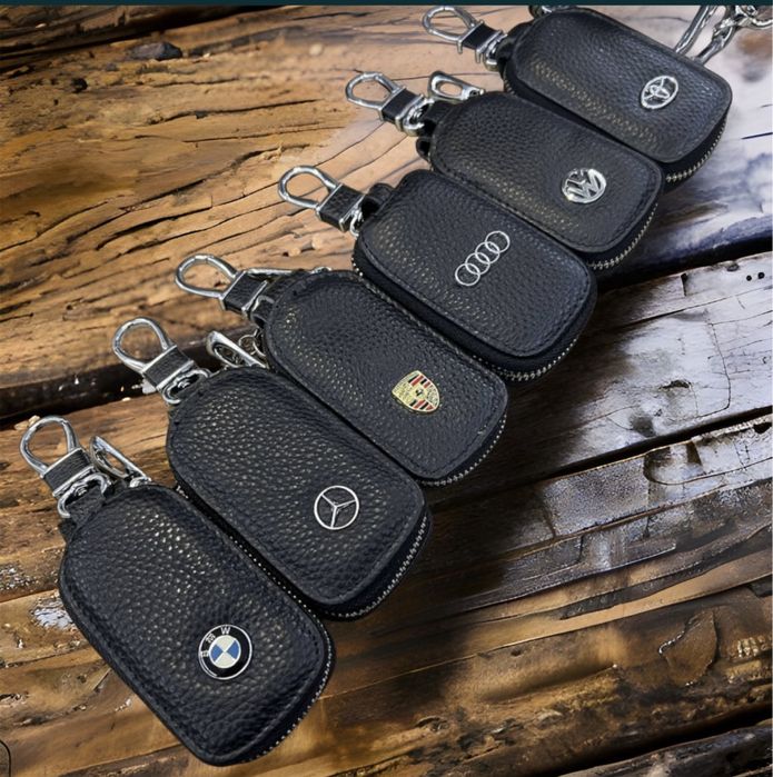 мъжки портфейл+клчодържател луксозен комплект БМВ АУДИ МЕРЦЕДЕС