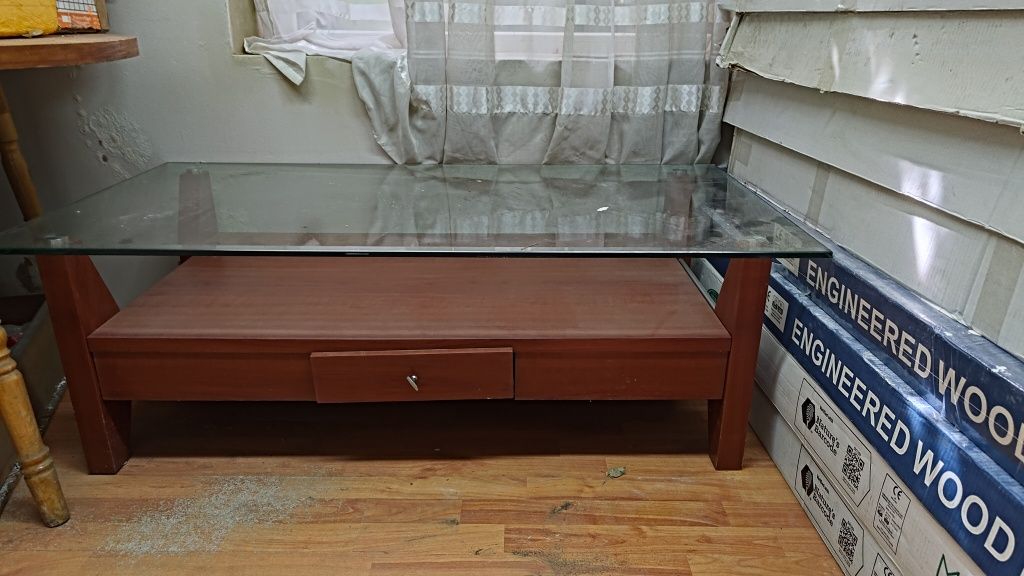 Маса дървена кръгла 100 см