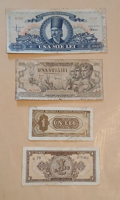 Bancnote vechi romanesti