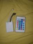 Controler LED RGB cu telecomanda IR, 4 pini