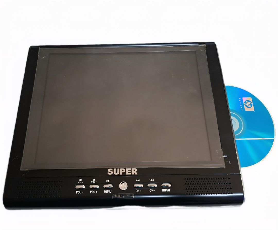 Преносим телевизор 10,5"  DVD

10,5-инчов преносим DVD/телев