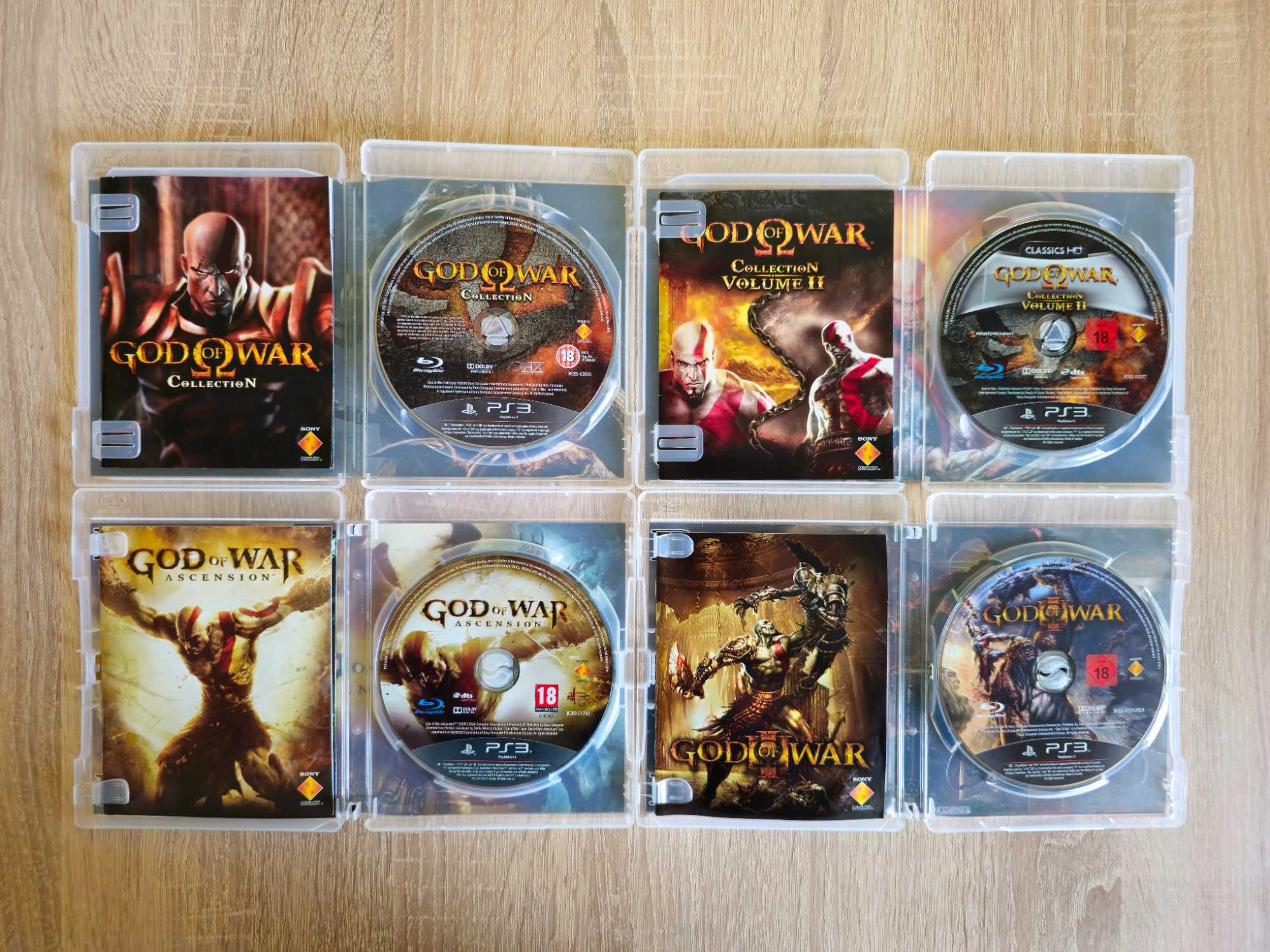 GOD OF WAR Full Collection за PlayStation 3 PS3 ПС3