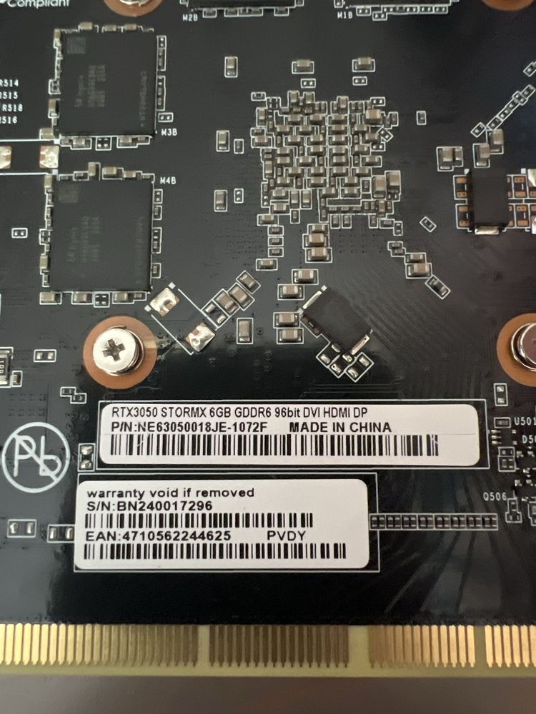 Видеокарта Rtx 3050 6gb