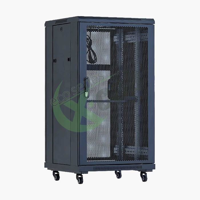 Cabinet metalic de podea 19” tip rack stand alone 18U 600x1000 ca nou!