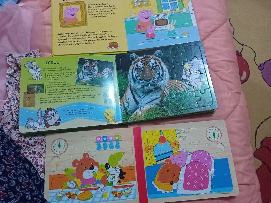 Lot puzzle carti stare ff buna