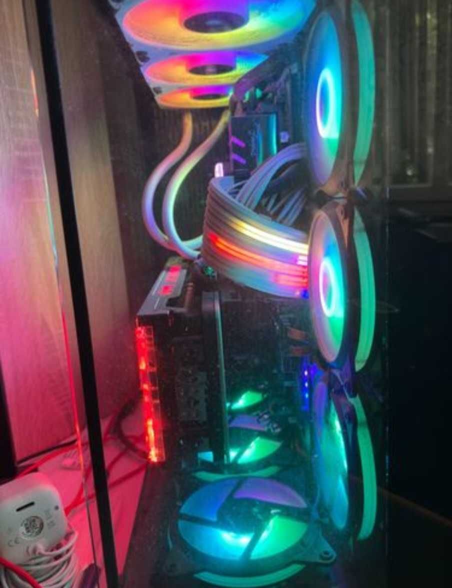 Мощен геймърски компютър Ryzen 7 5800x rtx 3080