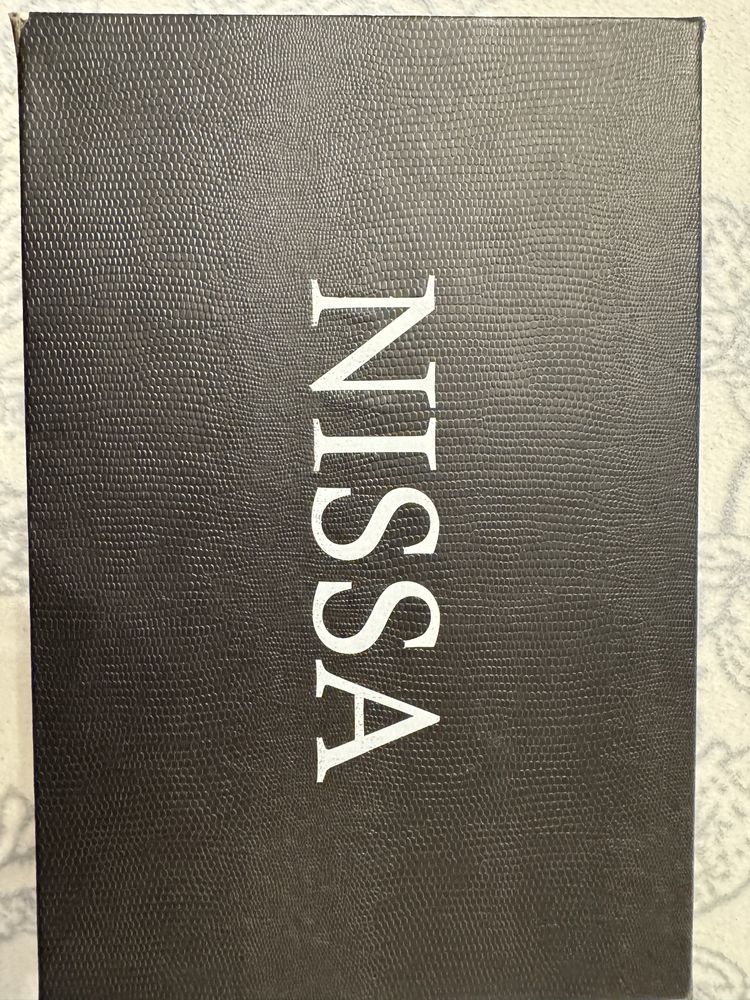 Botine material textil Nissa