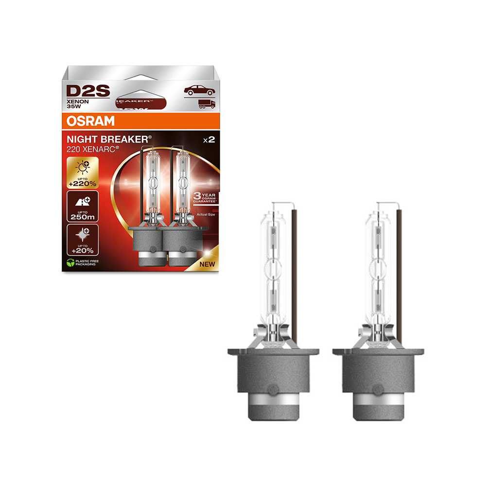 Ксеноновa крушкa, D2S 85V 35W, Xenarc Night breaker, 4500K, Osram