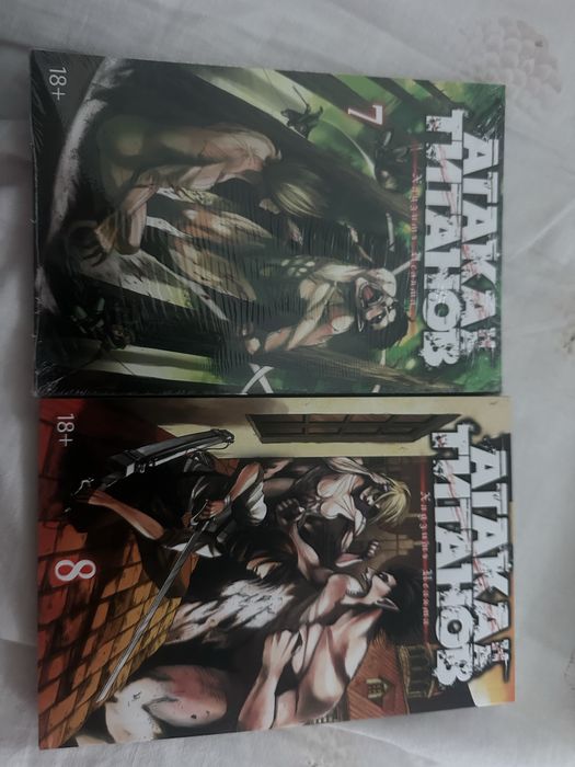 манги атака титанов 7 и 8 часть