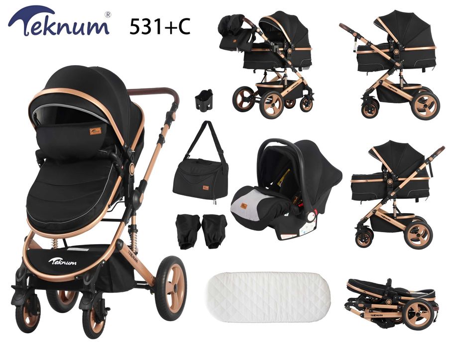 Новая детская коляска Teknum 531W