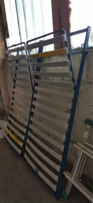 Somiere pat(grilaj rama metal)&Noptiere