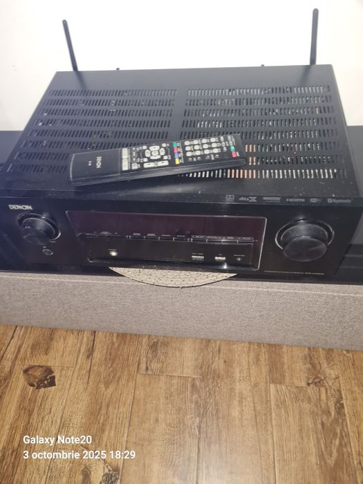 Receiver denon avr x1300w bluetooth,usb,internet radio+ boxe jbl .