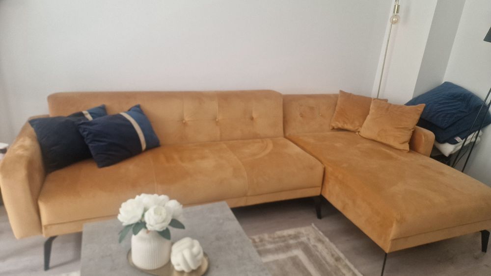 Canapea catifea nouă spuma memorie