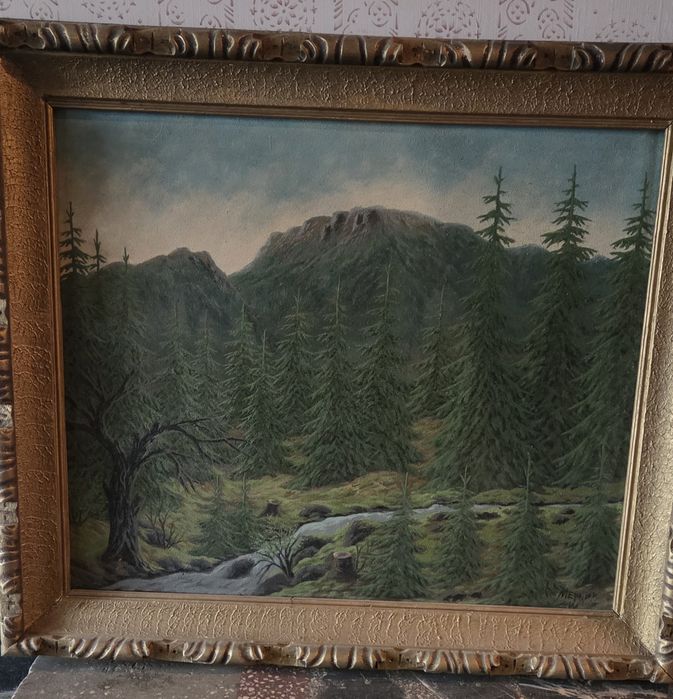 Pictura in ulei pe panza