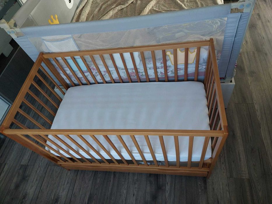 Patut din lemn pentru copil - 120 x 60