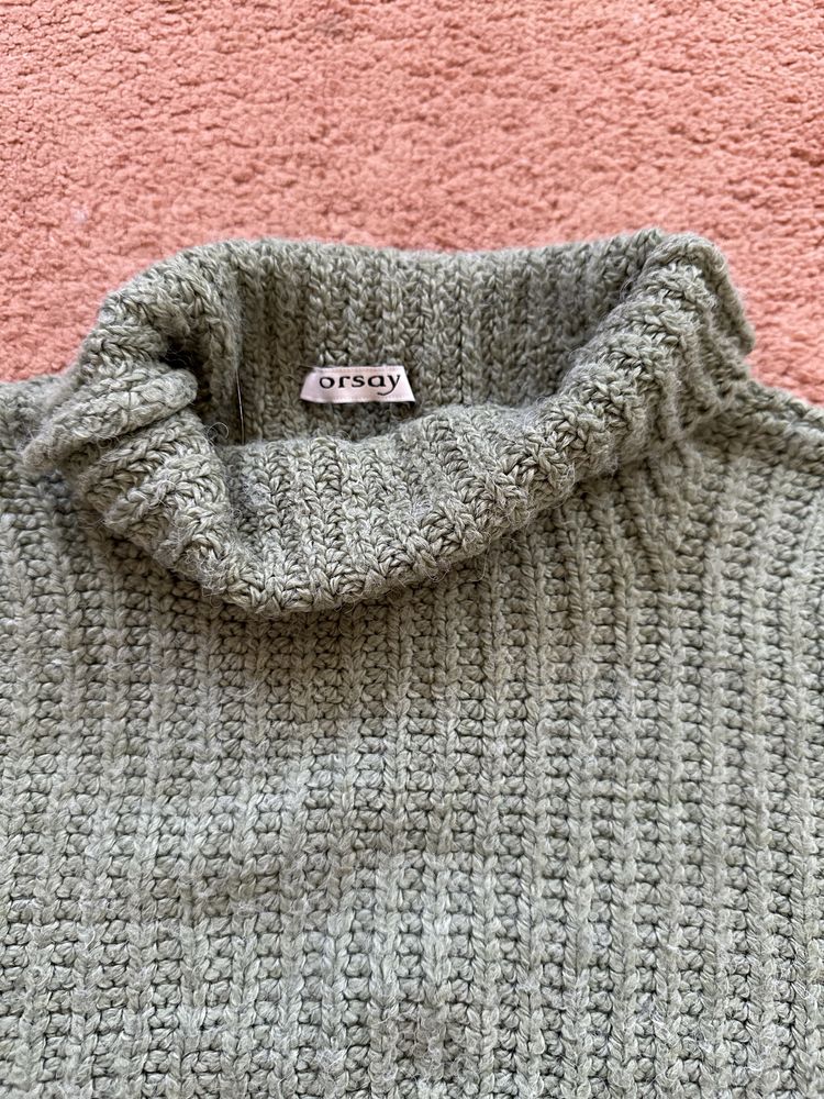 Pulover verde fistic Orsay M