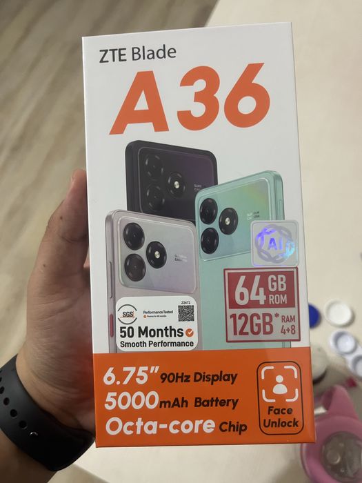 Продам смартфон ZTE