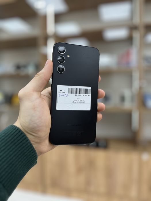 Samsung A35 128GB/ Момышулы 23 Рассрочка 0-0-24