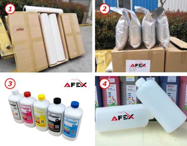 DTF printer XP600 2 boshli A3