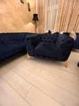 Set canapea Divani&Sofa din catifea