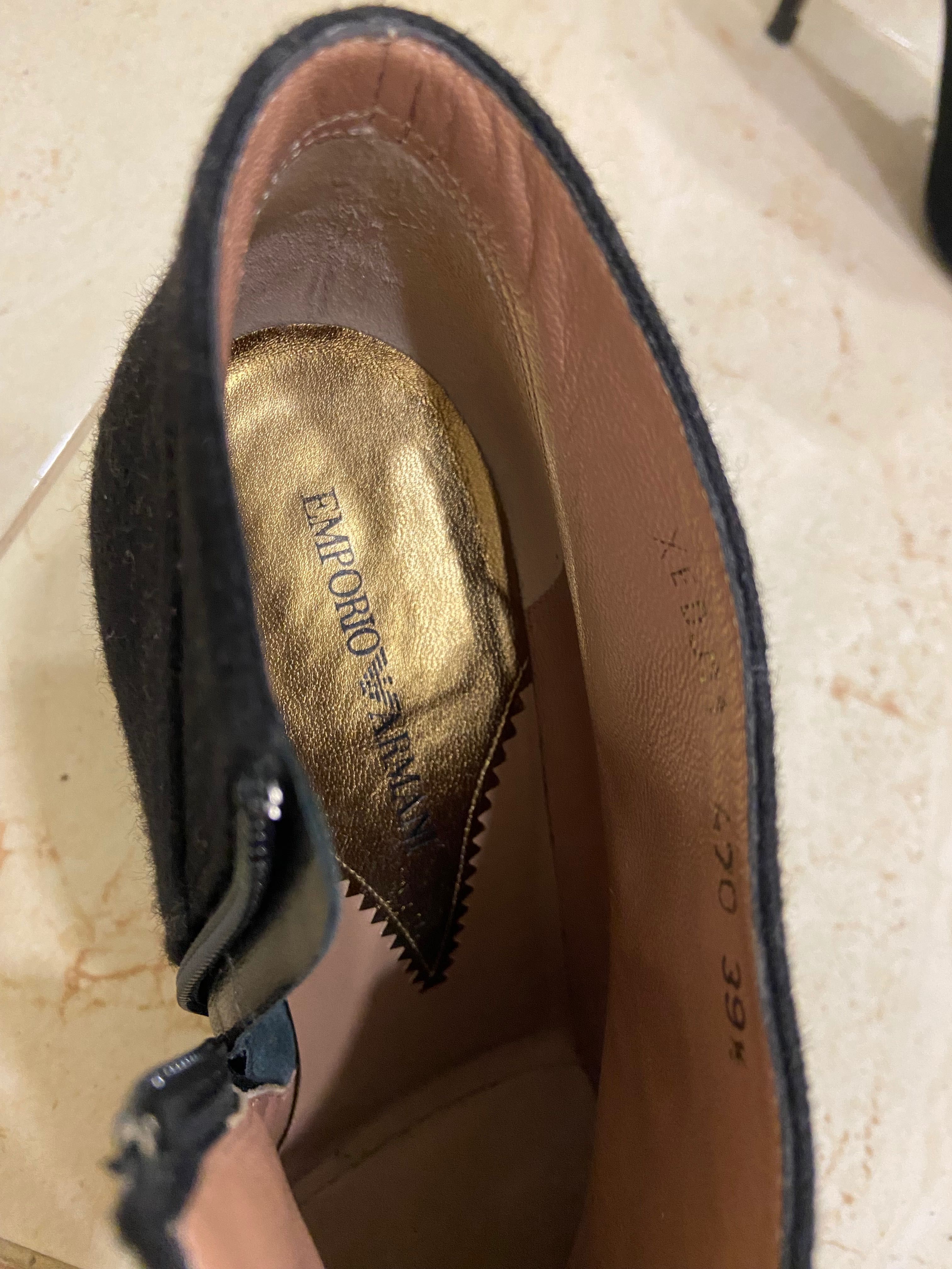 Armani обувки с токче 39 н