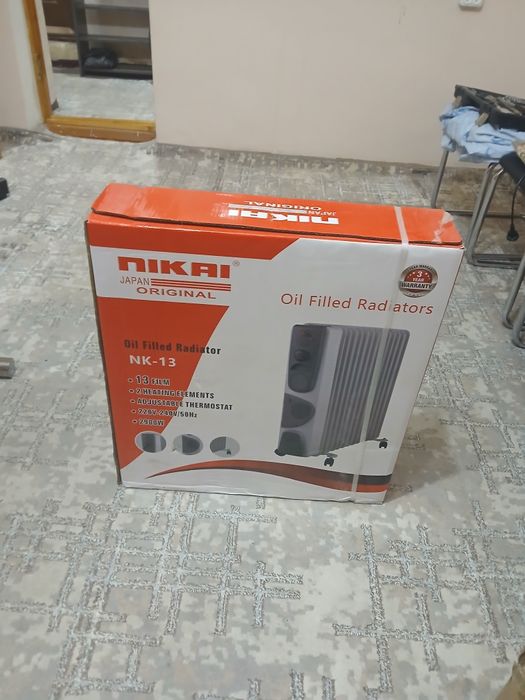 Продаётся масляный обогреватель новый кому интересно звоните  недорого